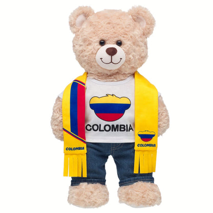 Colombia Scarf &amp; T-Shirt Set | Build-A-Bear - US 2280