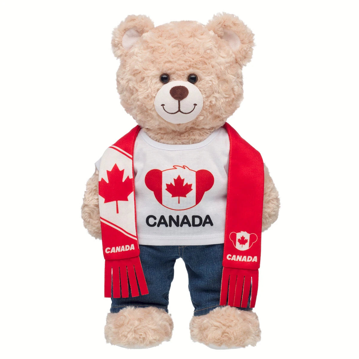 Canada Scarf &amp; T-Shirt Set | Build-A-Bear - US 4572
