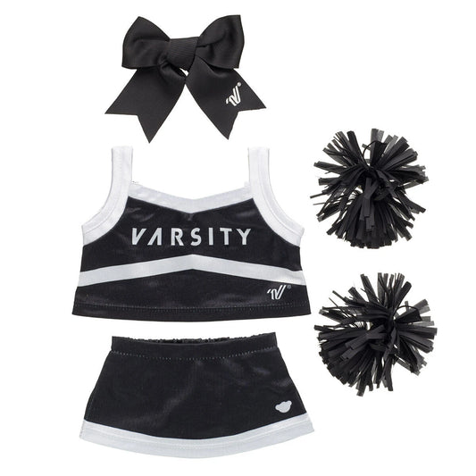 Online-Only Varsity Spirit Black Cheer Uniform | Build-A-Bear® - US 5714