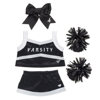 Online-Only Varsity Spirit Black Cheer Uniform | Build-A-Bear® - US 7582
