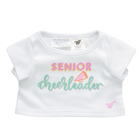Online-Only Varsity Spirit Senior Cheerleader Tee | Build-A-Bear® - US 3809