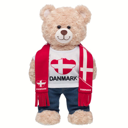Denmark Scarf &amp; T-Shirt Set | Build-A-Bear - US 4307