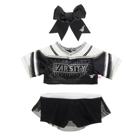 Varsity Spirit All-Star Black Cheer Uniform | Build-A-Bear® - US 1673