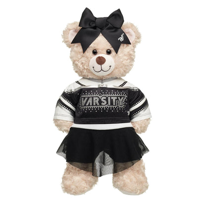 Varsity Spirit All-Star Black Cheer Uniform | Build-A-Bear® - US 3079