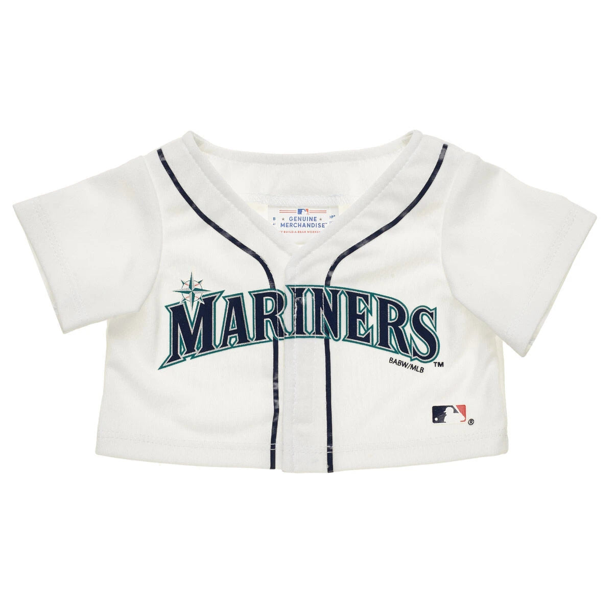 Seattle Mariners™ Baseball Jersey for Plush Toys | Build-A-Bear® - US 2172