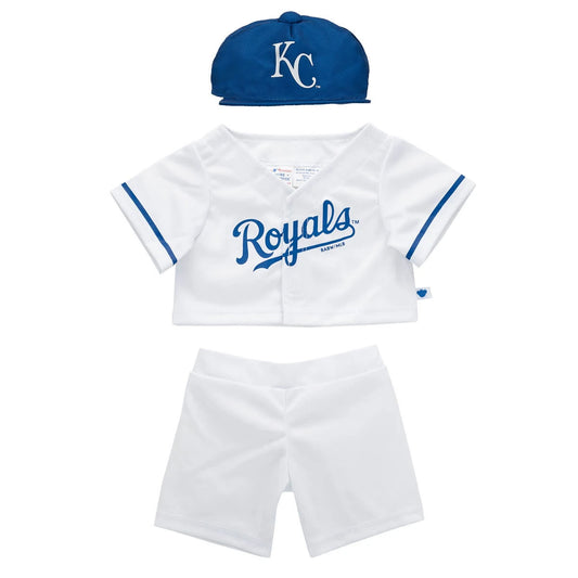 Kansas City Royals™ Uniform 3 pc. for Stuffed Animals | Build-A-Bear® - US 4139