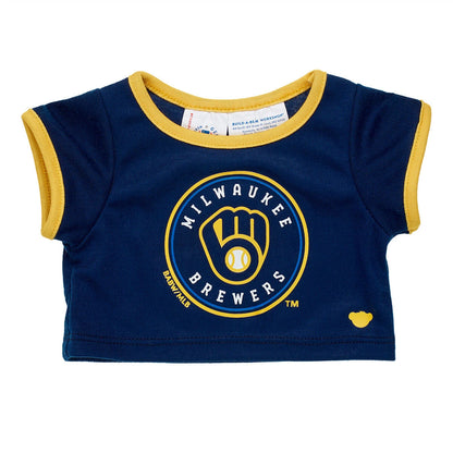 Milwaukee Brewers™ Baseball T-Shirt for Stuffed Animals | Build-A-Bear® - US 5124