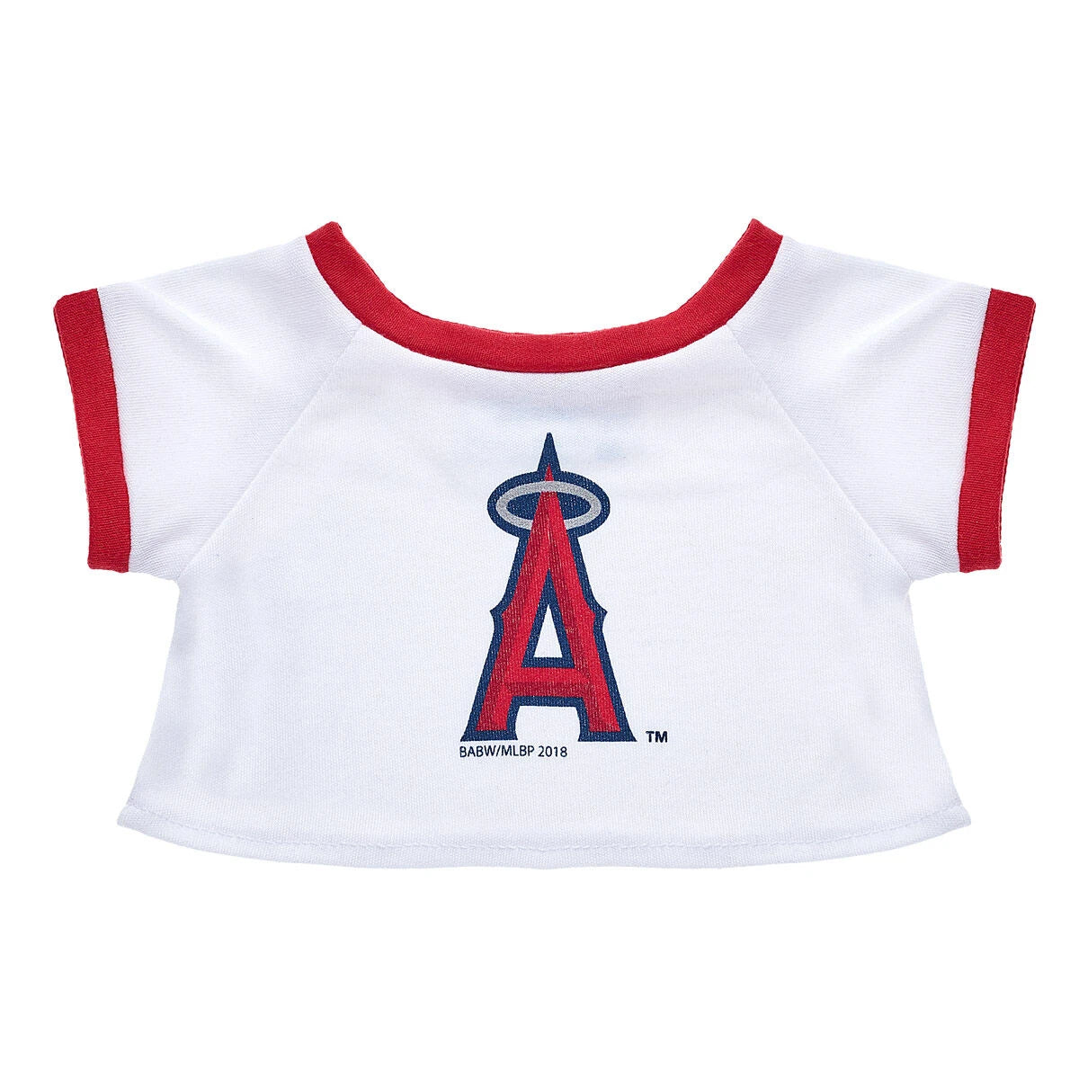 Los Angeles Angels™ Baseball T-Shirt for Stuffed Animals | Build-A-Bear® - US 4517