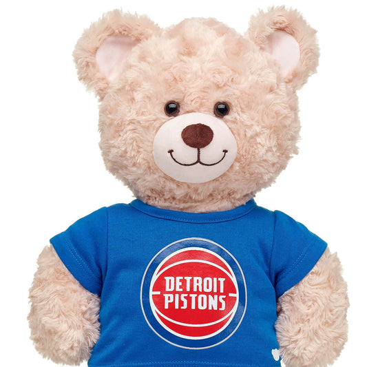 Detroit Pistons Stuffed Animal T-Shirt | Shop Now at Build-A-Bear® - US 2275
