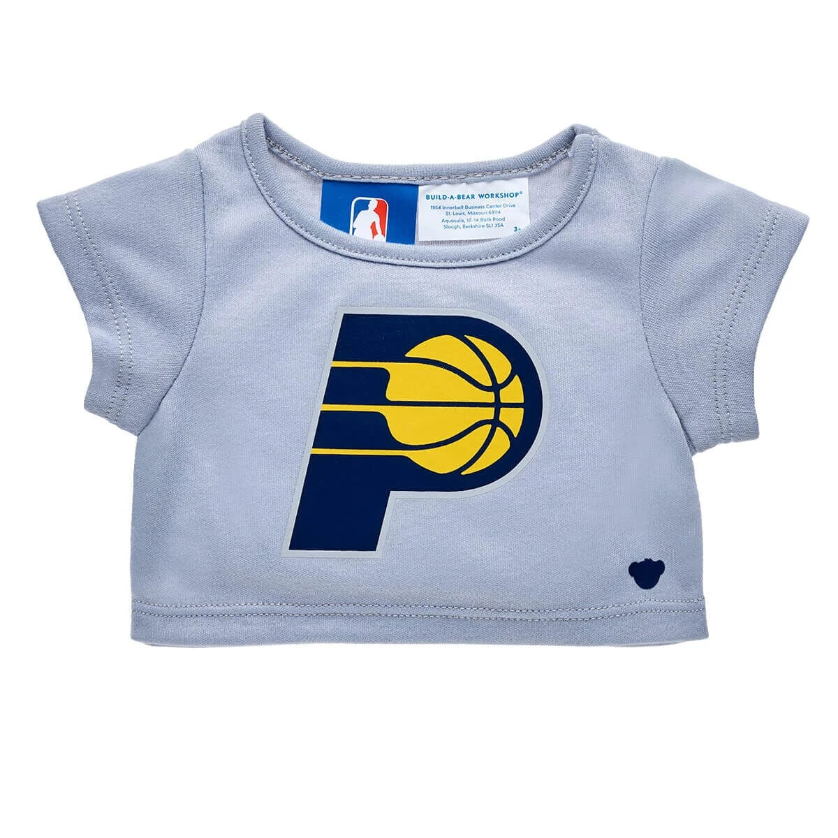 Indiana Pacers T-Shirt for Stuffed Animals | Shop Now at Build-A-Bear® - US 1560