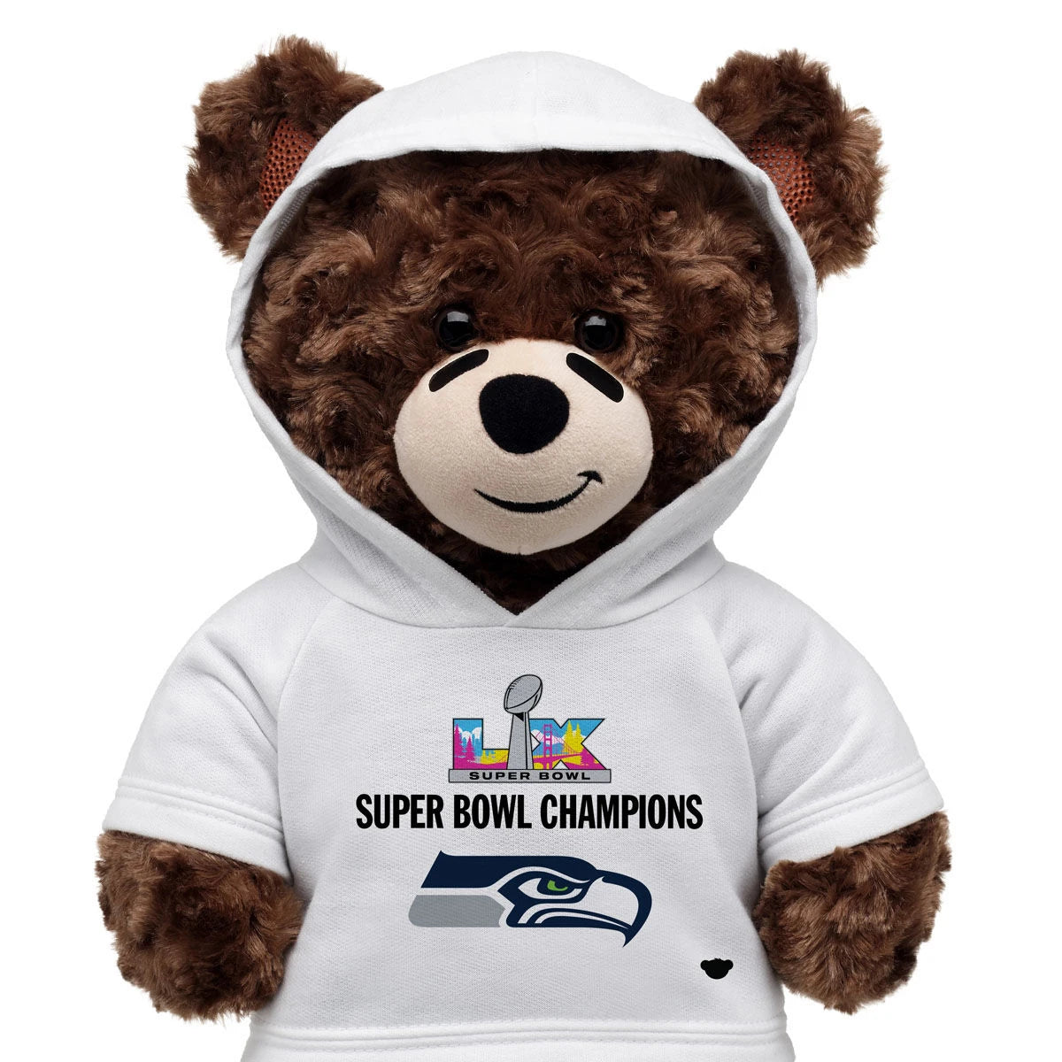 Super Bowl LX Seattle Seahawks Hoodie | Build-A-Bear - US 9372
