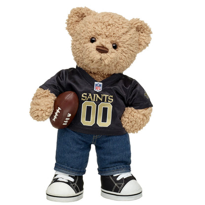 Timeless Teddy Football New Orleans Saints Gift Set | Build-A-Bear® - US 4943