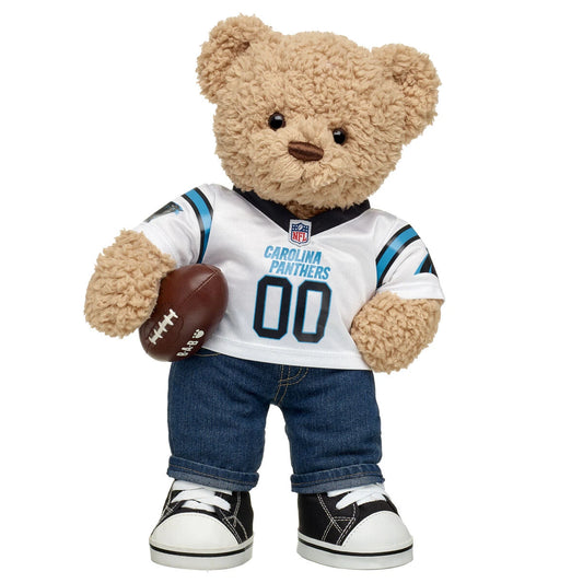 Timeless Teddy Football Carolina Panthers Gift Set | Build-A-Bear® - US 8330