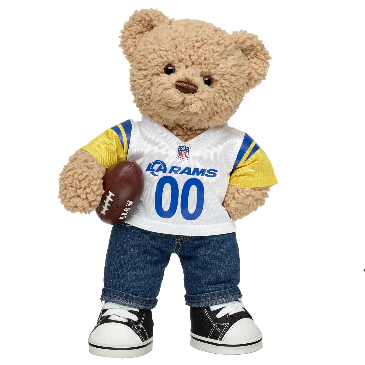Timeless Teddy Football Los Angeles Rams Gift Set | Build-A-Bear® - US 5002