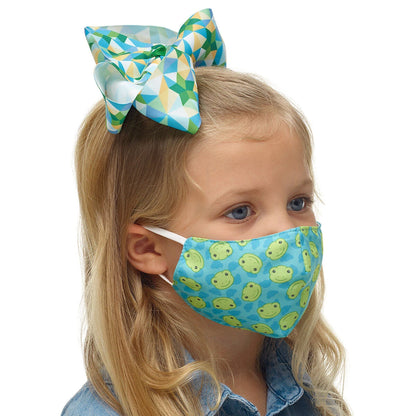 Child-Size Spring Green Frog Face Mask | Build-A-Bear® - US 4402