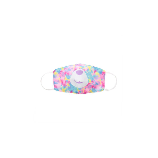 Child-Size Tie-Dye Bear Face Mask | Build-A-Bear® - US 4011