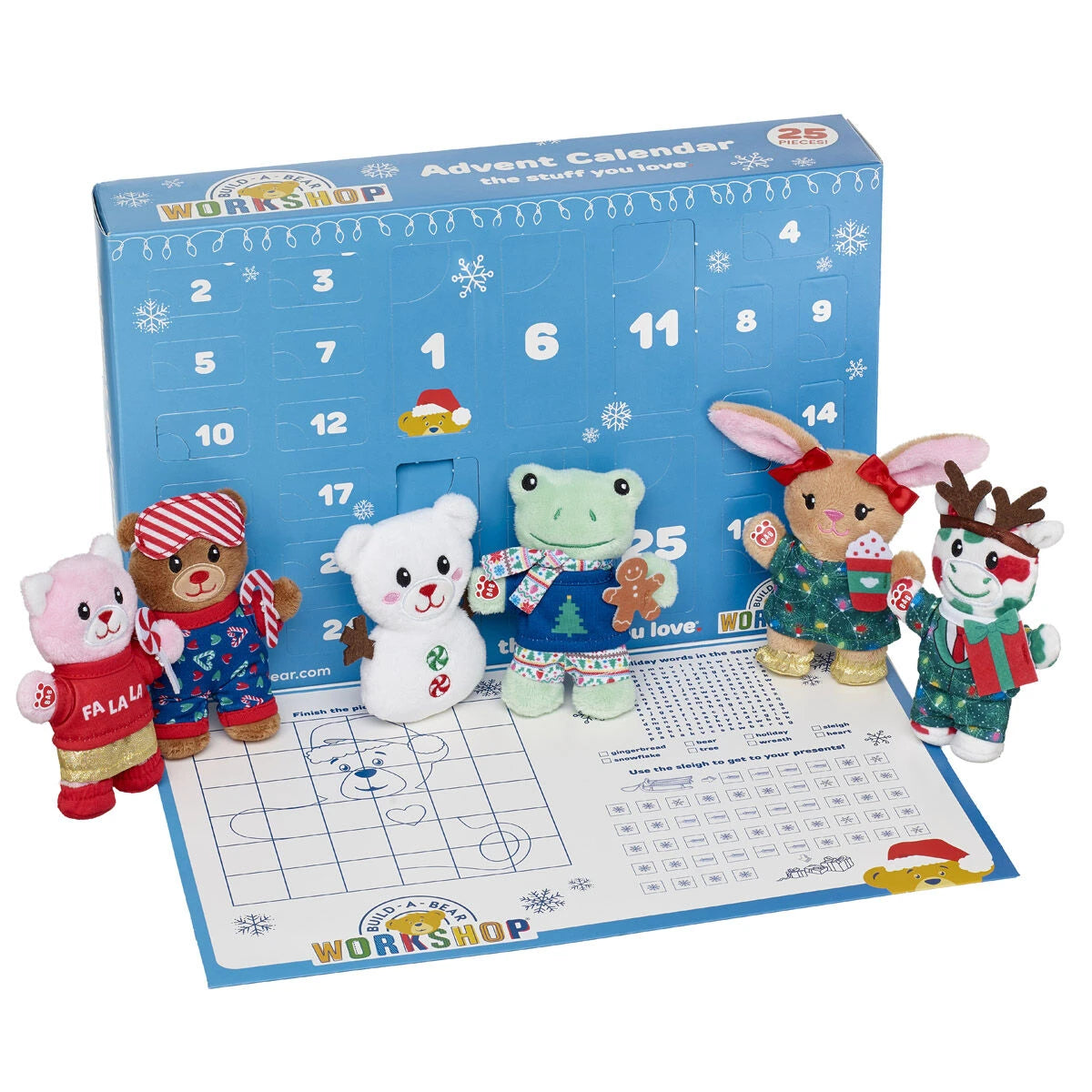 2025 Advent Calendar - 25 Pieces Included | Build-A-Bear® - US 5738