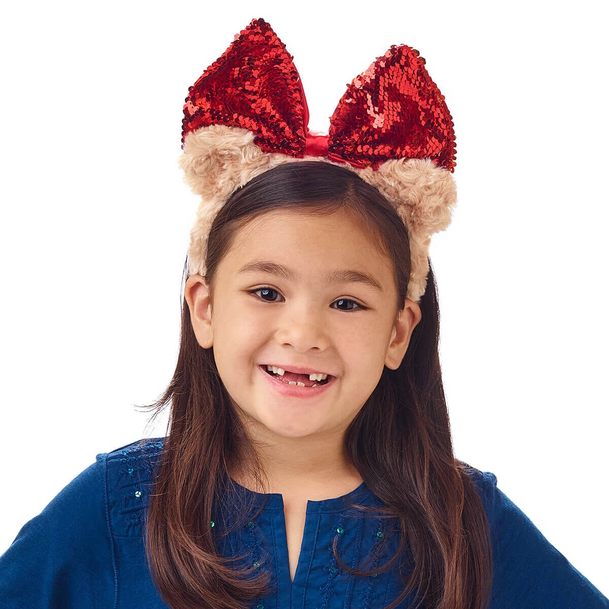 Sequin Bow Bear Headband for Kids | Build-A-Bear® - US 8999