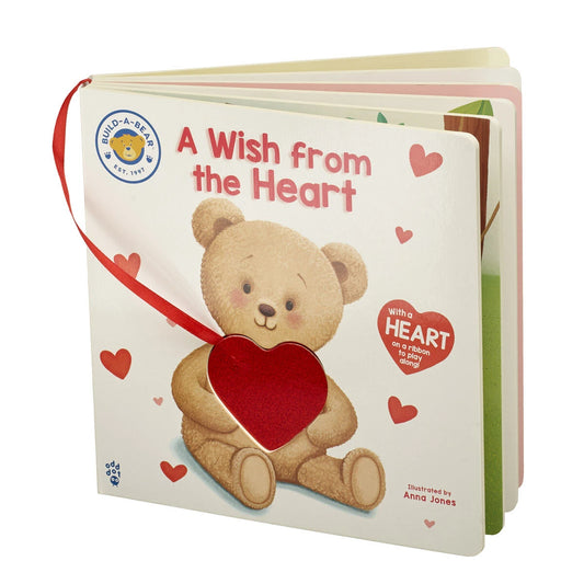 "A Wish from the Heart" Board Book | Build-A-Bear® - US 5629