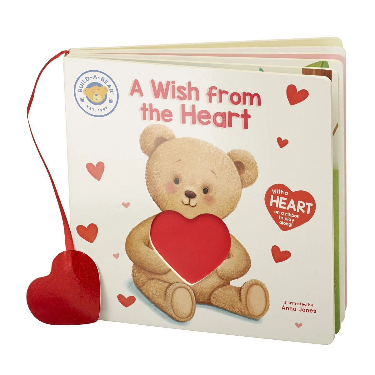 "A Wish from the Heart" Board Book | Build-A-Bear® - US 5629