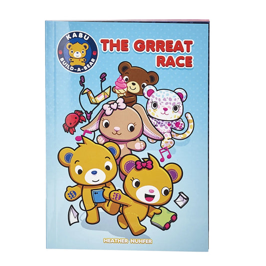 Kabu™ "The Grreat Race" Graphic Novel for Stuffed Animals | Build-A-Bear® - US 4504