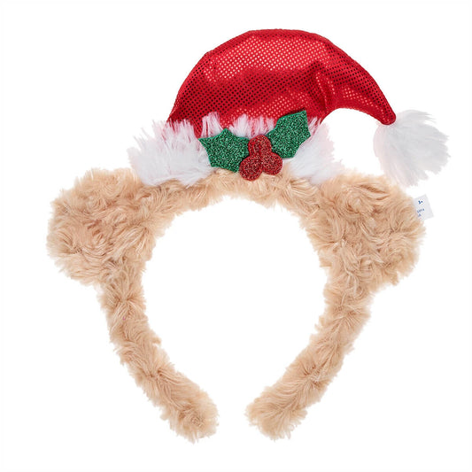Santa Hat Bear Headband for Kids | Build-A-Bear® - US 8616