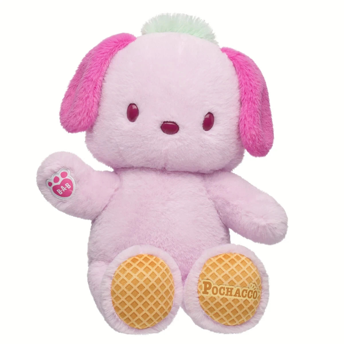 Sanrio Hello Kitty &amp; Friends Strawberry Ice Cream Pochacco Plush | Build-A-Bear - US 5113