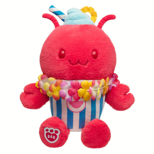 Fruit Punch Lobster Slushie Plushie w/ Lei Necklace | BAB - US 9666