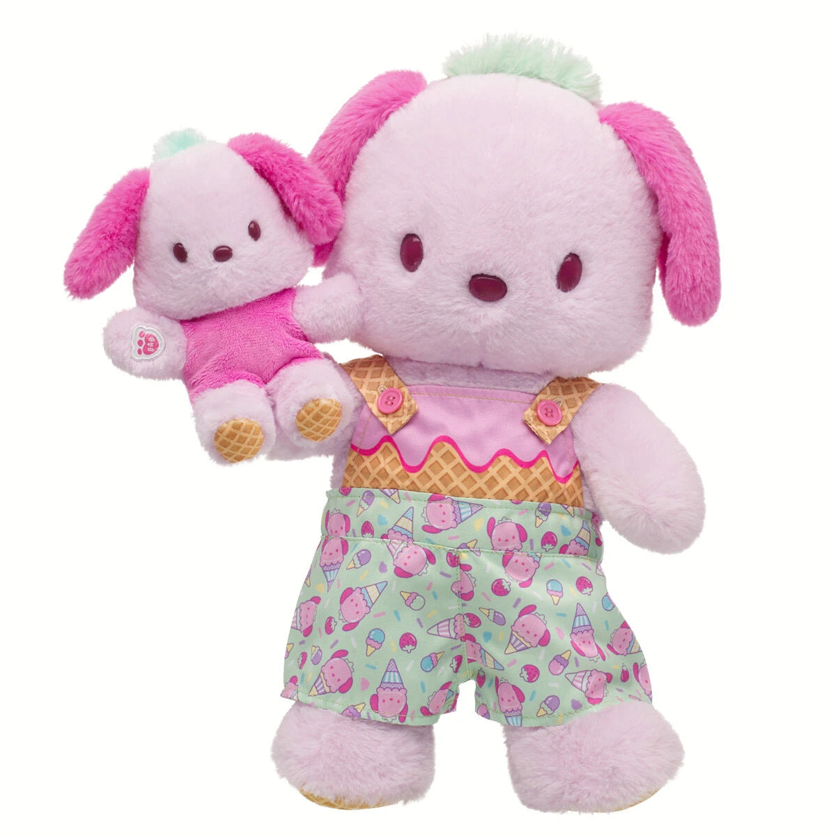 Sanrio Hello Kitty &amp; Friends Strawberry Ice Ice Cream Pochacco Plush | Build-A-Bear - US 1875