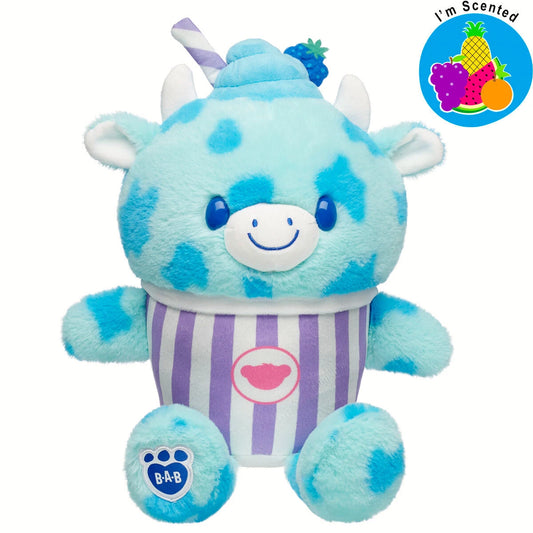 Blue Raspberry Cow Slushie Plushie Scented Gift Set | BAB - US 3339