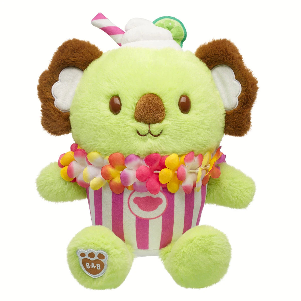 Coconut Lime Koala Slushie Plushie w/ Lei Necklace | BAB - US 6944