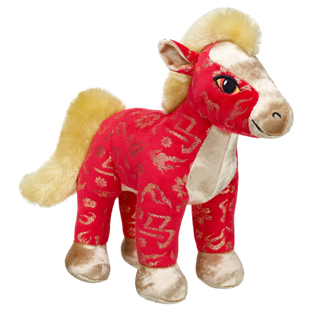 Red &amp; Gold Horse | Build-A-Bear - US 6781