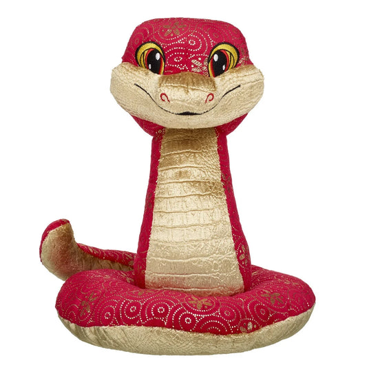 Lunar New Year Red and Gold Snake Stuffed Animal | Build-A-Bear® - US 6295