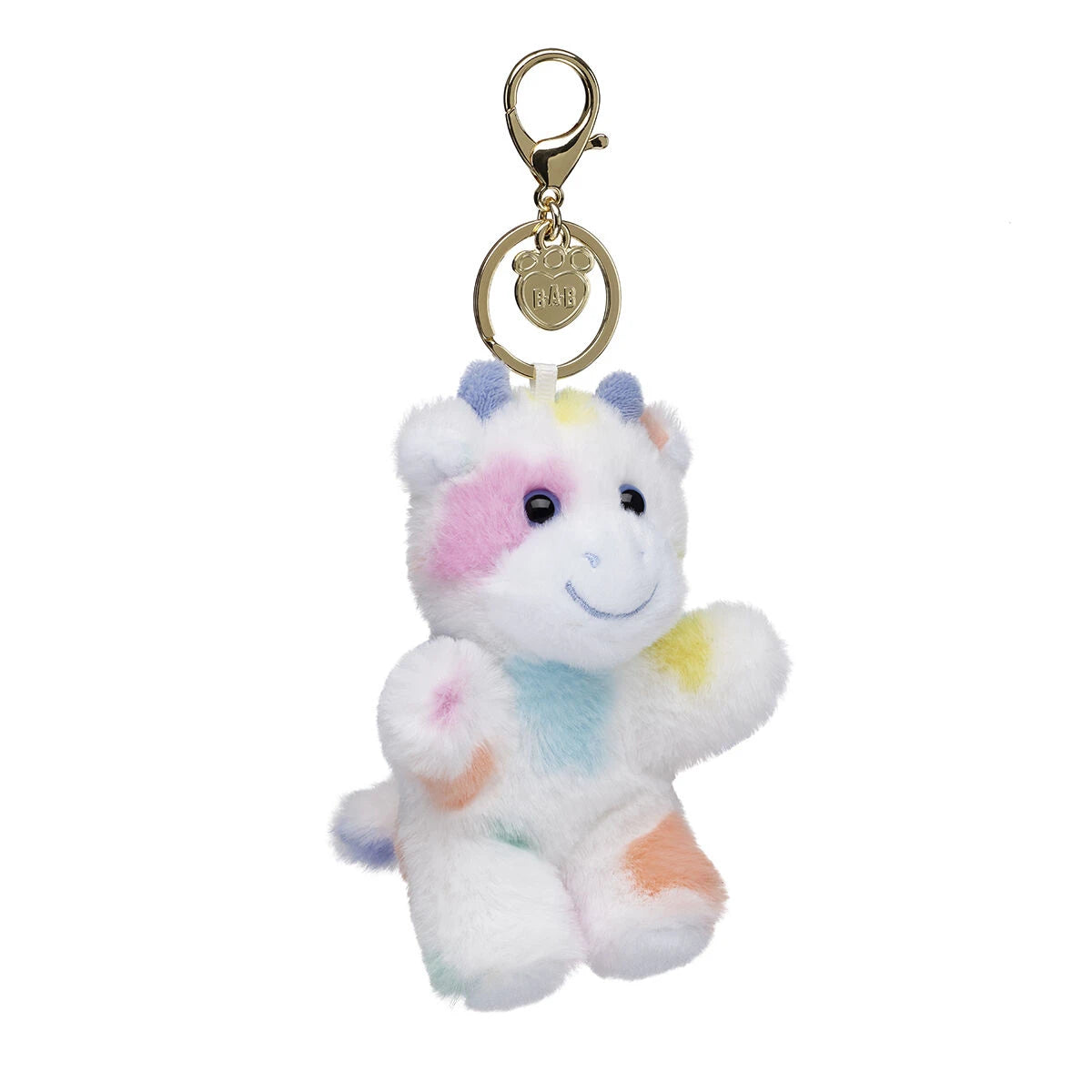 Colorful Splatter Cow Plush Bag Charm | Build-A-Bear - US 4697
