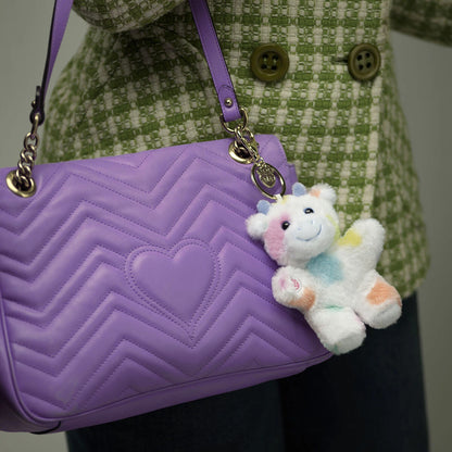 Colorful Splatter Cow Plush Bag Charm | Build-A-Bear - US 1375