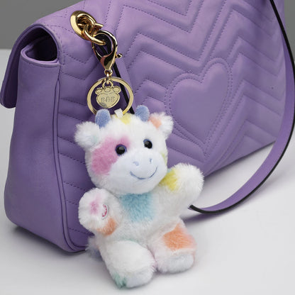 Colorful Splatter Cow Plush Bag Charm | Build-A-Bear - US 4103