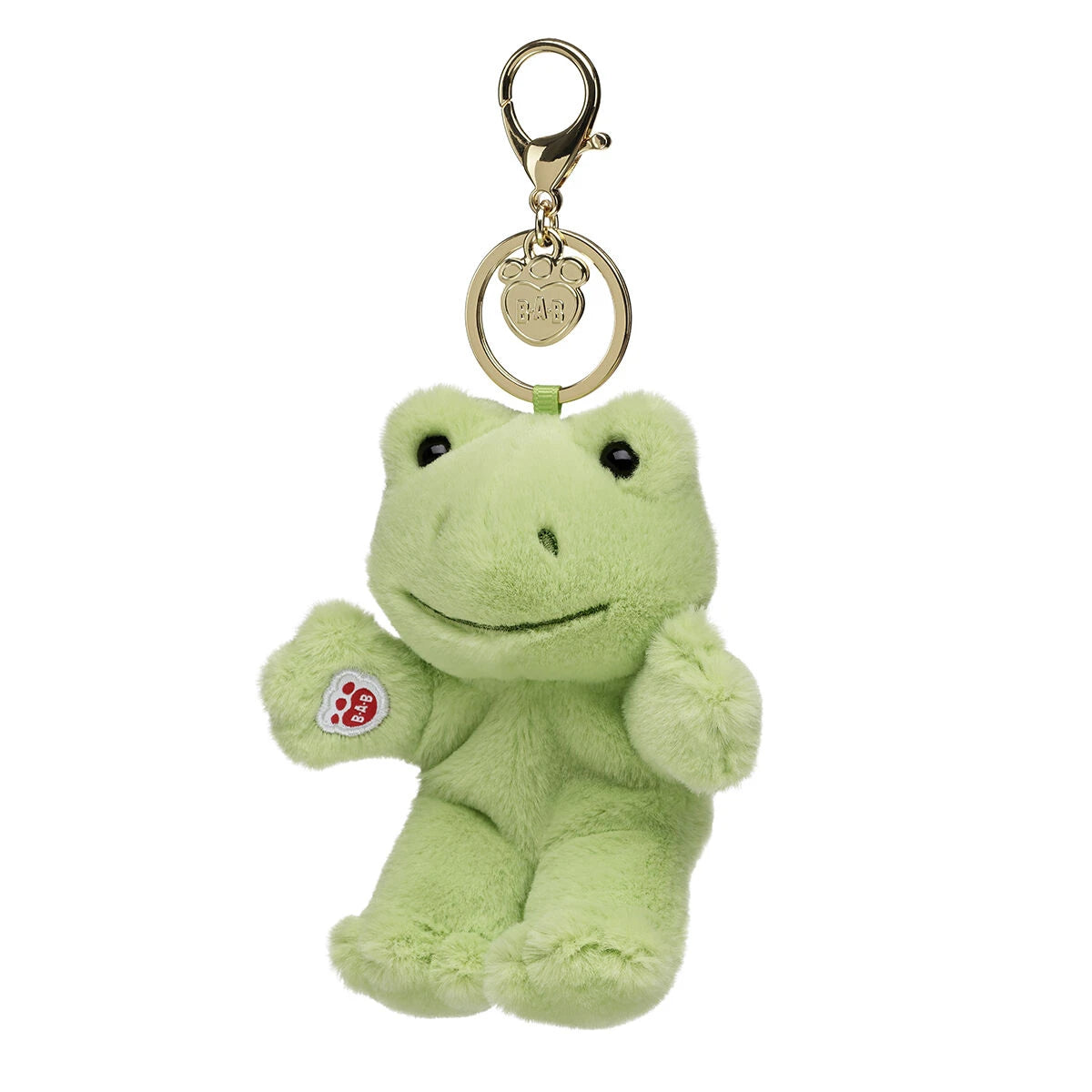 Spring Green Frog Plush Bag Charm | Build-A-Bear - US 6090