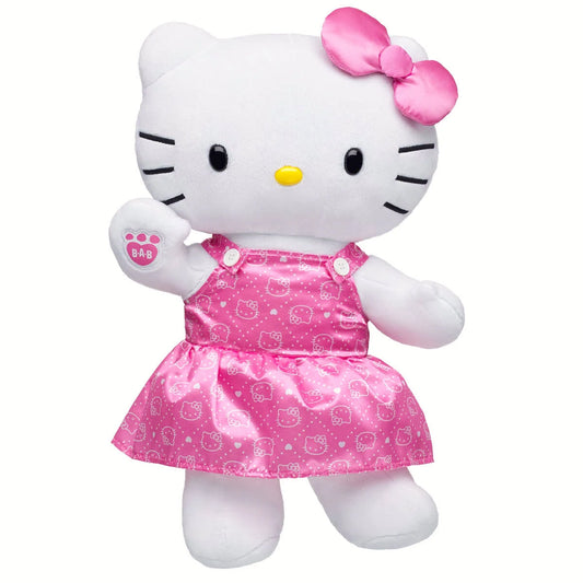 Sanrio Pink Bow Hello Kitty Plush w/ Pink Dress - US 2407