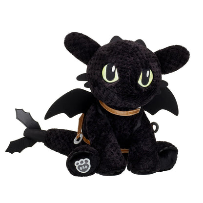How to Train Your Dragon Toothless Plush &amp; Saddle | Build-A-Bear® - US 8511