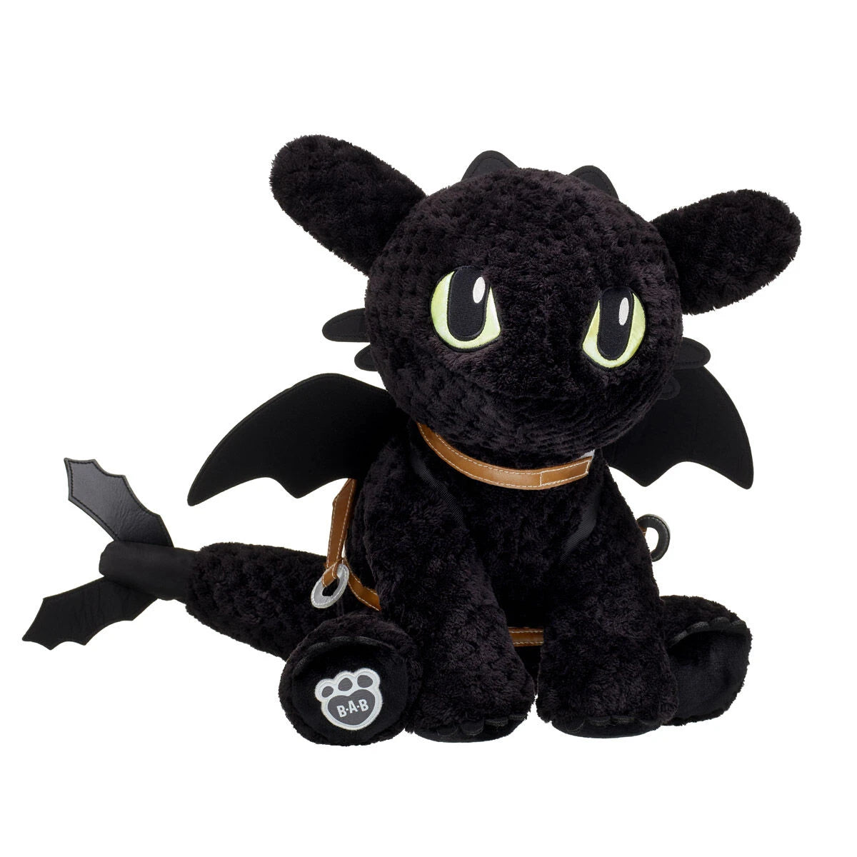 How to Train Your Dragon Toothless Plush &amp; Saddle | Build-A-Bear® - US 4030