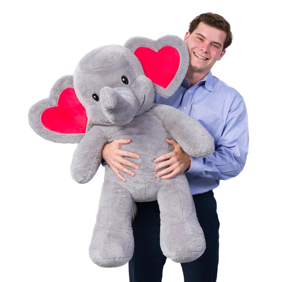 Giant Love You Tons Elephant Stuffed Animal | Build-A-Bear - US 5820