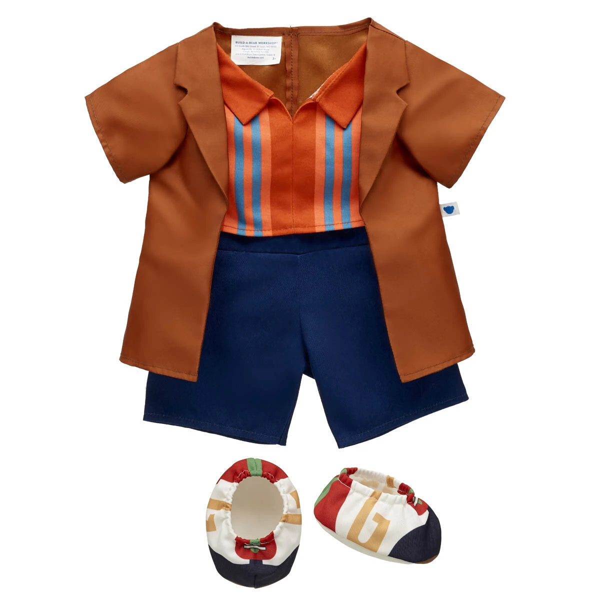 Doctor Who Fifteenth Doctor Costume &amp; Sonic Screwdriver Set | Build-A-Bear® - US 1489