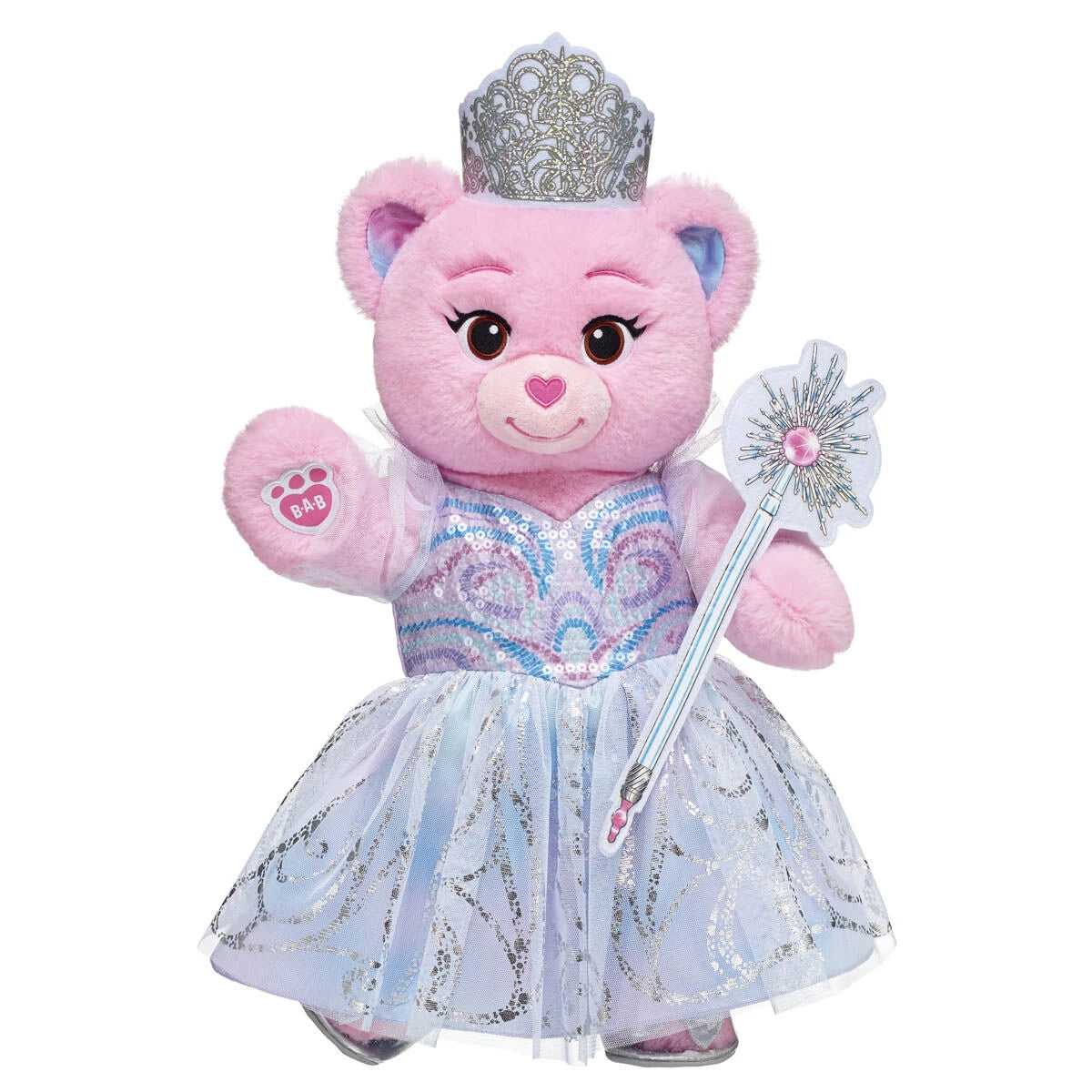 Wicked Glinda Teddy Bear Costume Gift Set | Build-A-Bear - US 2453
