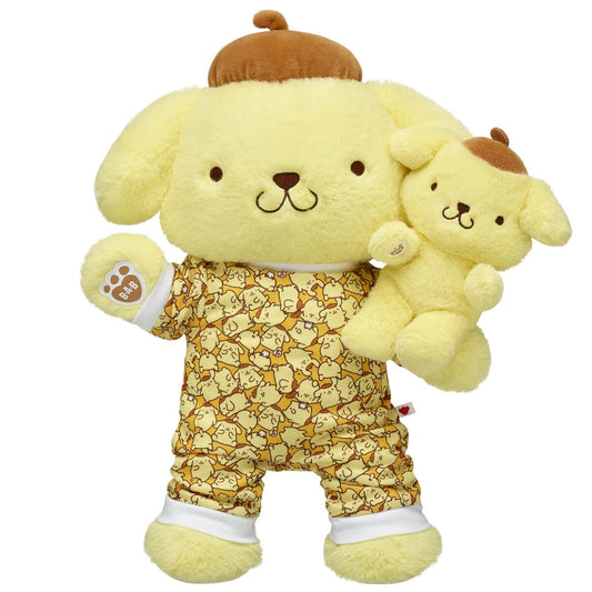 Sanrio® Pompompurin™ Plush with Mini Bean® | Build-A-Bear® - US 4621