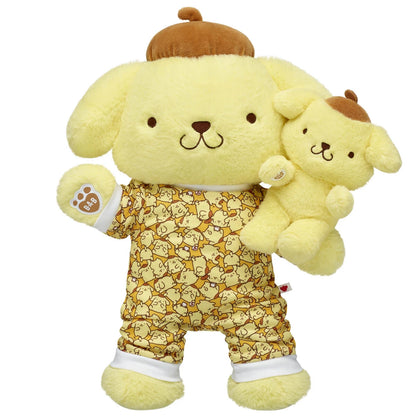 Sanrio® Pompompurin™ Plush with Mini Bean® | Build-A-Bear® - US 1133