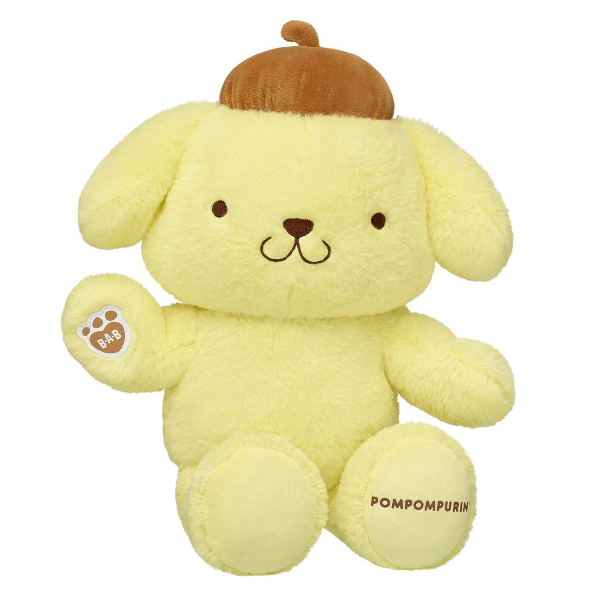 Sanrio® Pompompurin™ Plush with Mini Bean® | Build-A-Bear® - US 4621