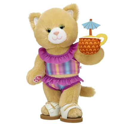 Jennifur Cat Plush Summer Gift Set | Build-A-Bear® - US 1262