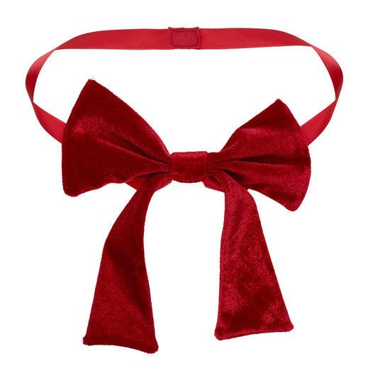 Giant Red Velvet Gifting Bow - US 6336