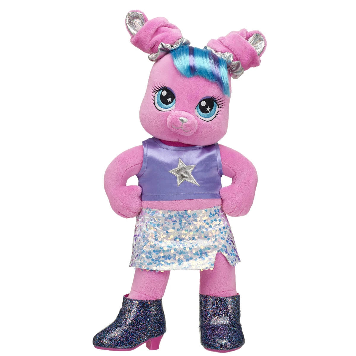 Honey Girls Risa Rabbit Sparkly Plush Toy Gift Set - US 3468