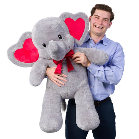 Giant Love You Tons Elephant Stuffed Animal | Build-A-Bear - US 1941